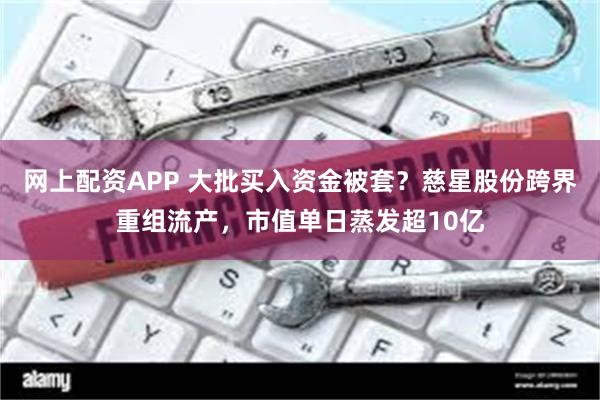 网上配资APP 大批买入资金被套？慈星股份跨界重组流产，市值单日蒸发超10亿